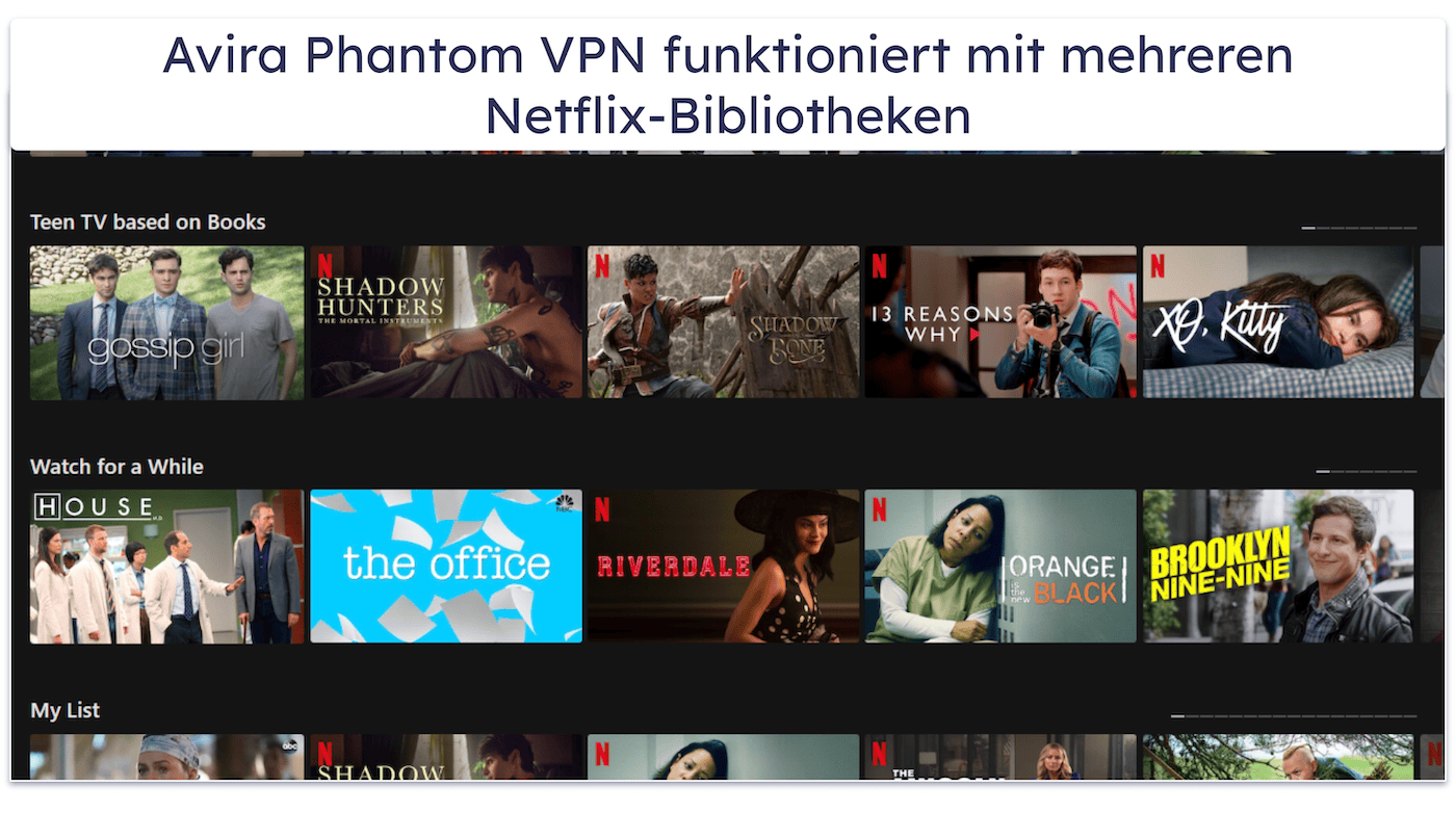 5. Avira Phantom VPN — Minimalistisches, benutzerfreundliches VPN für Streaming