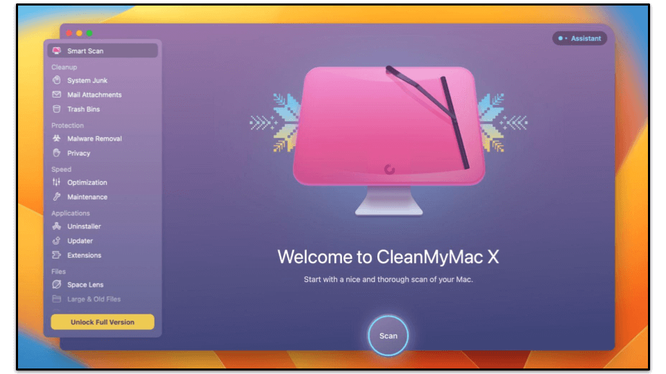 7. CleanMyMac X：包括的なMacクリーナー（買い切り）