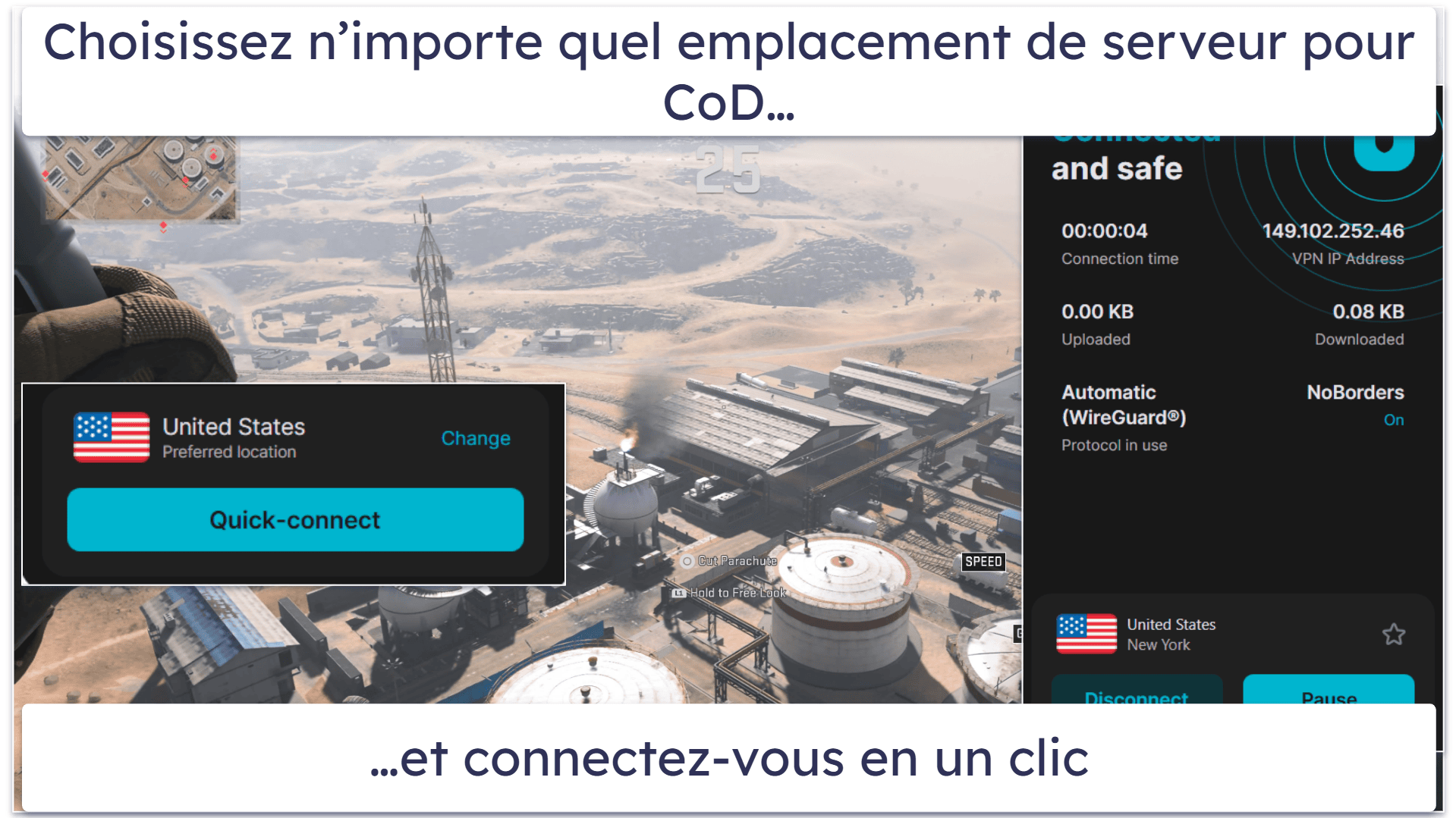 5. Surfshark — Un VPN facile à utiliser pour Call of Duty: Warzone