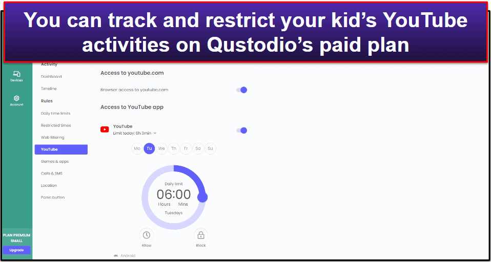 🥇 1. Qustodio — Best Free Parental Control App in 2023