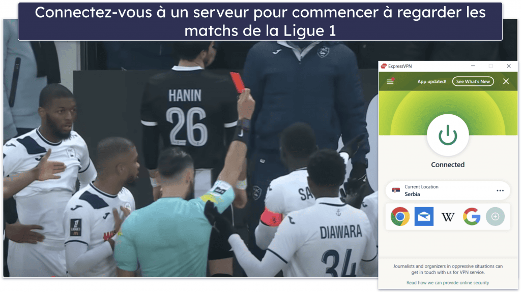 Comment regarder les matchs de Ligue 1 sur n’importe quel appareil