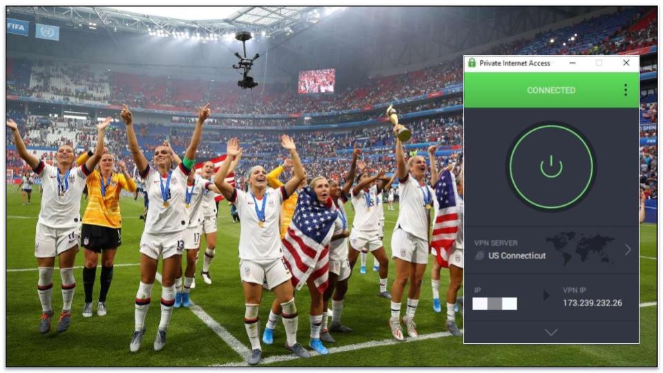 🥈2. Private Internet Access — Great for Streaming the Women’s World Cup on Mobile Devices