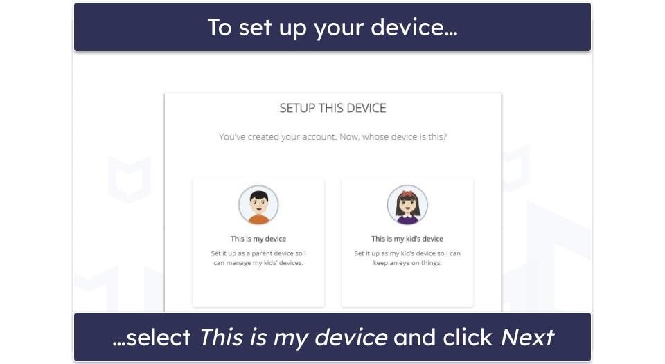 McAfee Safe Family Installation &amp; Setup — Really Simple (Same App for Parents &amp; Kids)