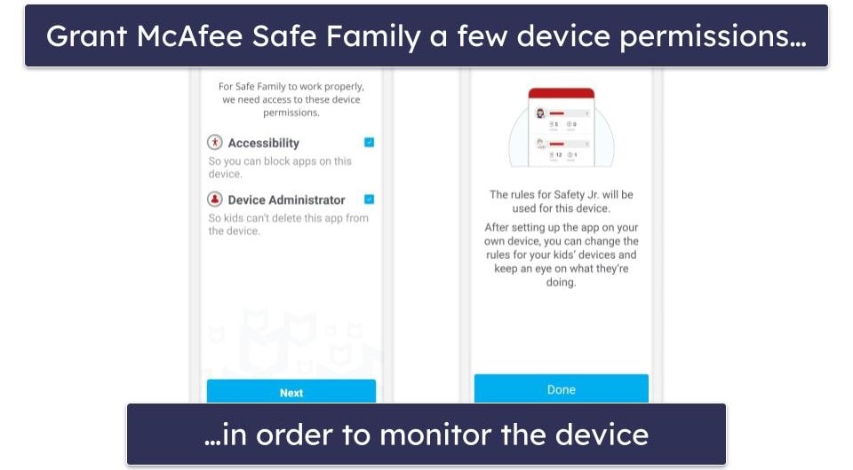 McAfee Safe Family Installation &amp; Setup — Really Simple (Same App for Parents &amp; Kids)