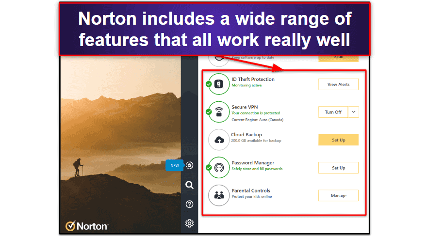McAfee vs. Norton: Features