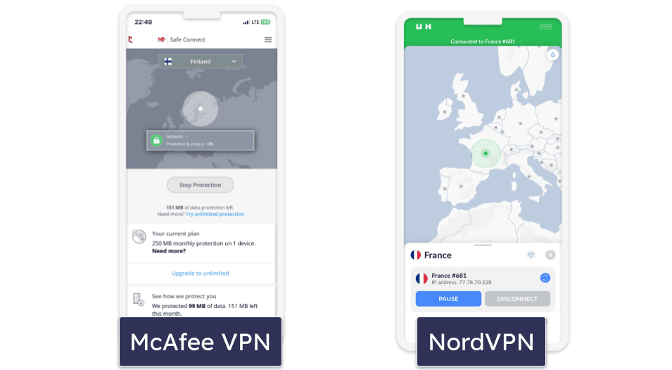 Apps &amp; Ease of Use — NordVPN Is More User-Friendly