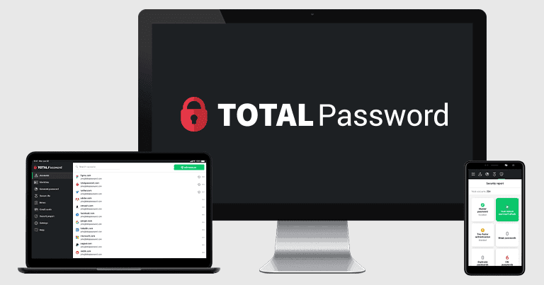 7. Total Password — Free Ad Blocker Included