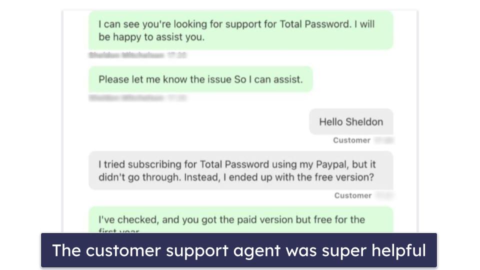 Total Password Customer Support