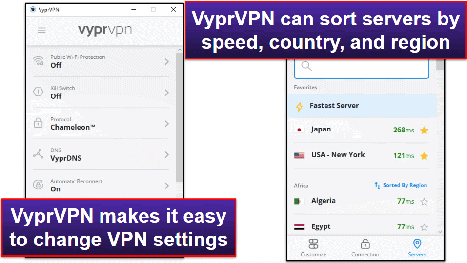 VyprVPN Ease of Use: Mobile &amp; Desktop Apps