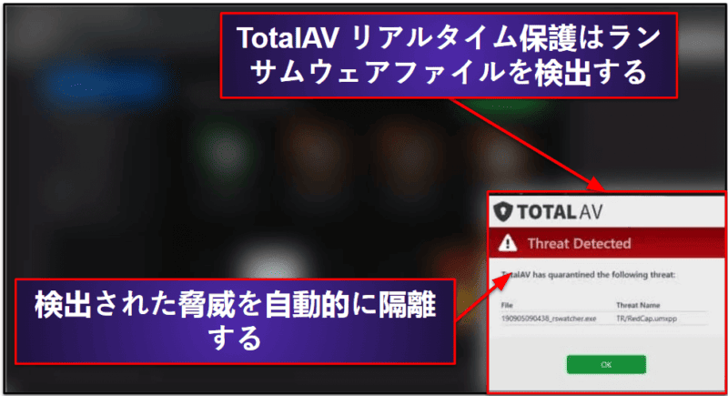 🥉 3. TotalAV —最も使いやすいアンチランサムウェアプログラム