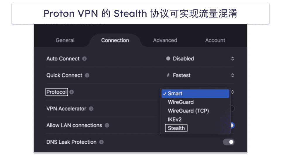 🥈2. Proton VPN:最佳免费俄罗斯VPN,不限流量