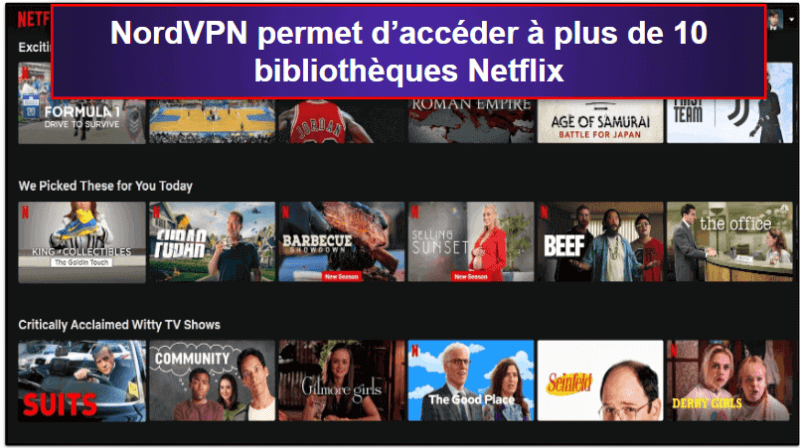 Qu’est-ce qui fait de NordVPN un bon choix pour regarder Netflix ?