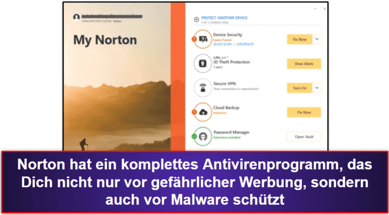 8. Norton — Guter Adblocker für iOS