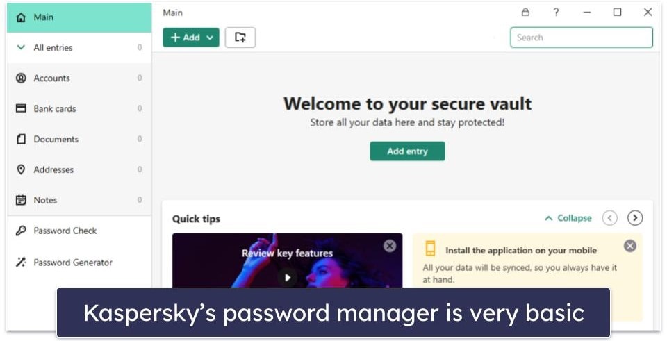 5. Kaspersky — Best Free Antivirus According to Reddit Users
