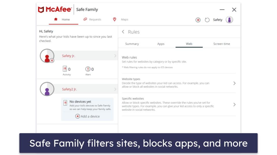 🥉3. McAfee — Flawless Malware Protection With Great Family Plans