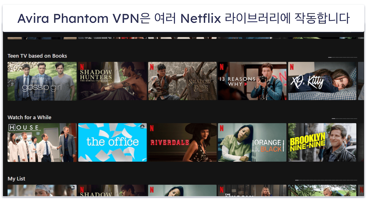 5. Avira Phantom VPN: 미니멀하고 사용자 친화적인 스트리밍 VPN