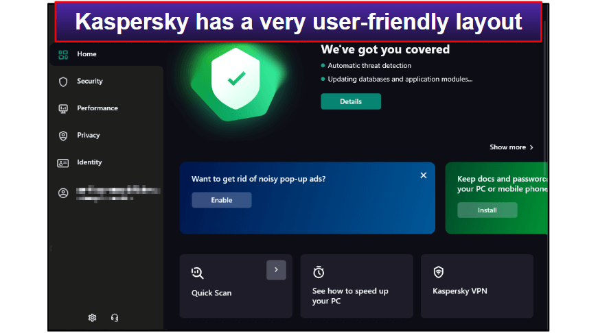5. Kaspersky Premium — Best for Ease of Use