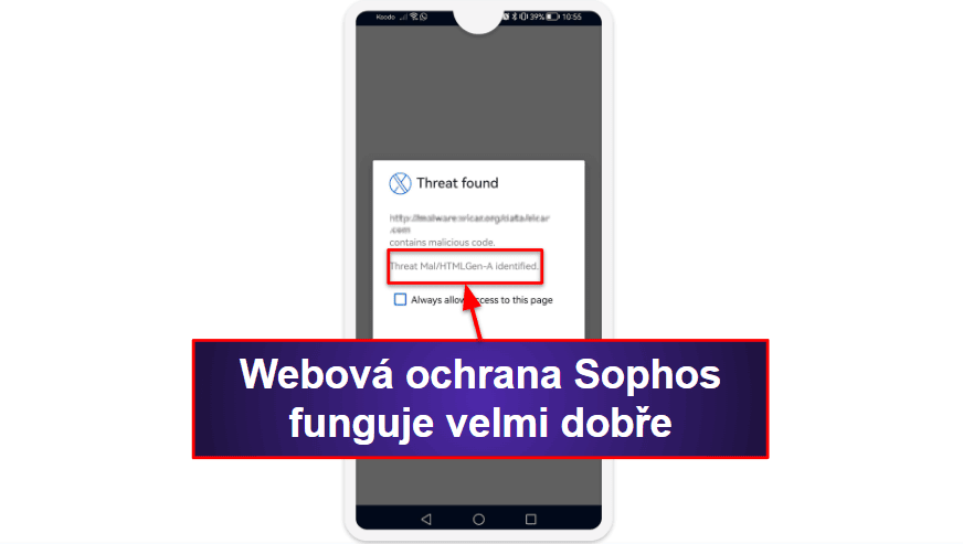 8. Sophos Intercept X for Mobile – Efektivní bezplatná a flexibilní antivirová ochrana