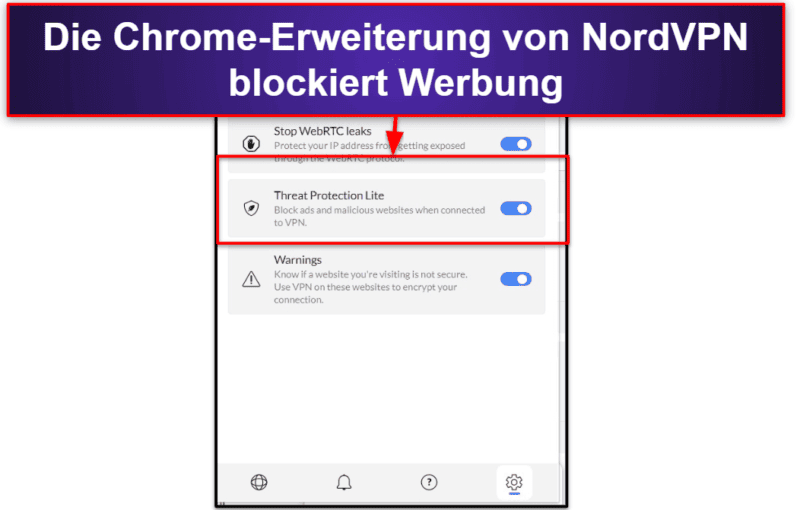🥉3. NordVPN — Schnelle Chrome-Erweiterung mit starken Sicherheitsfunktionen