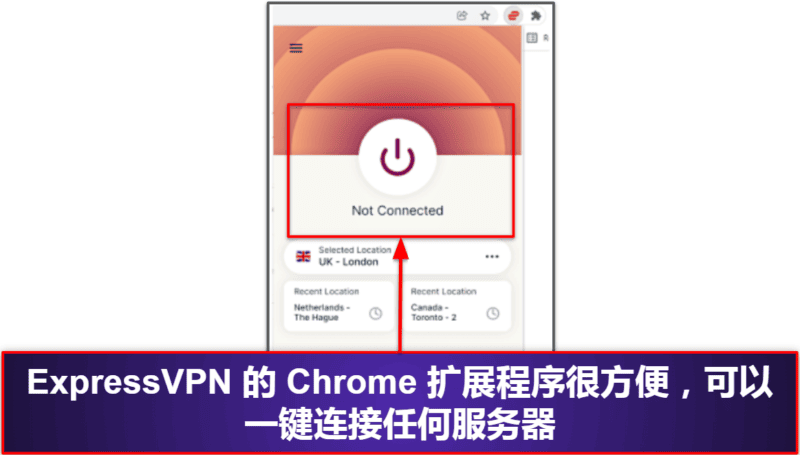 🥇1. ExpressVPN：综合最佳的 Chrome VPN