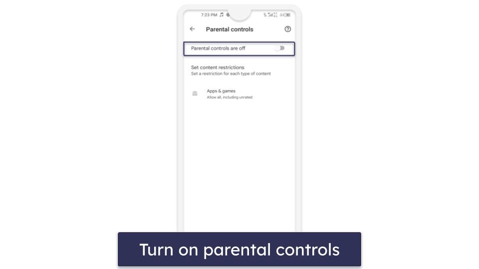 How to Set Parental Controls on Google Play Store (Directly on the Play Store App)