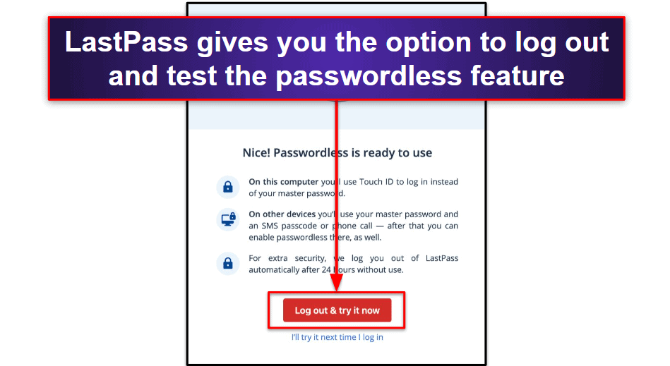 LastPass Ease of Use and Setup