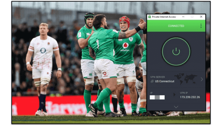 🥈2. Private Internet Access: ideal para ver el Mundial de Rugby en dispositivos móviles