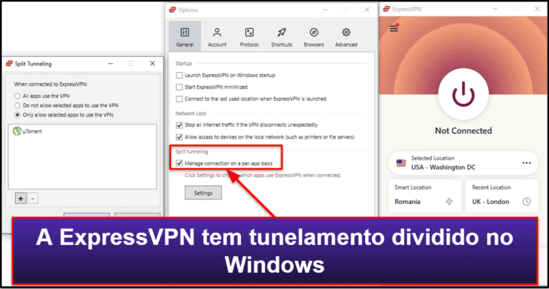 O que faz da ExpressVPN uma boa escolha para usuários do Windows?