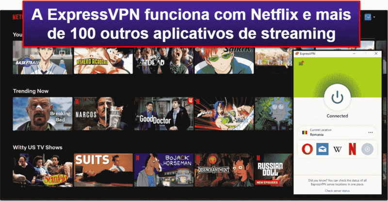 O que faz da ExpressVPN uma boa escolha para usuários do Windows?