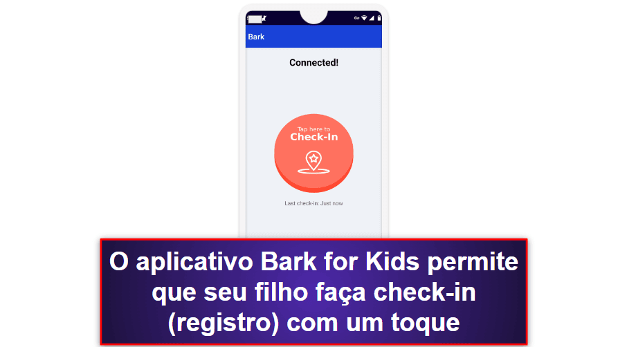 🥈2. Bark — Ótimo para rastreamento de localização não invasivo