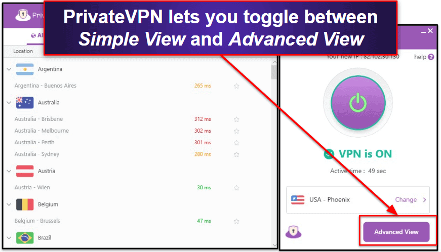 6. PrivateVPN — Easy-To-Use Windows VPN With Good Security