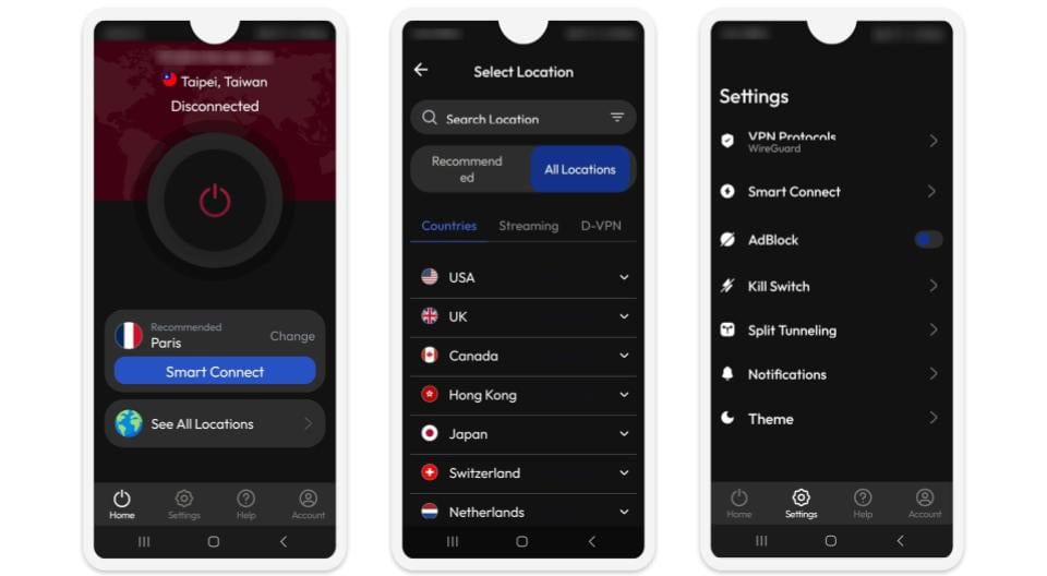 FastestVPN易用性：移动和桌面应用程序——为大多数设备提供应用程序