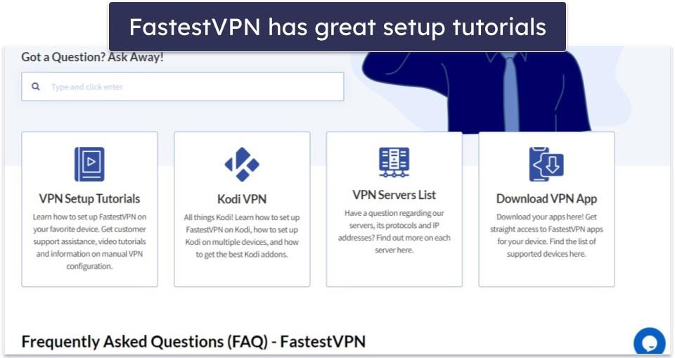 FastestVPN Customer Support — Knowledgeable Customer Support Agents, Quick Email Responses & More