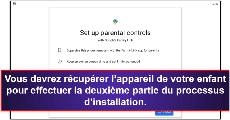 Installation de Google Family Link et paramétrage