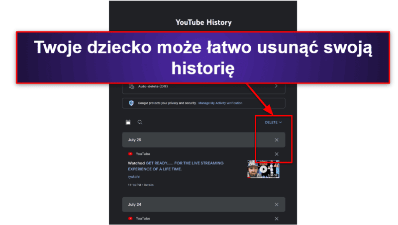 Funkcje Google Family Link