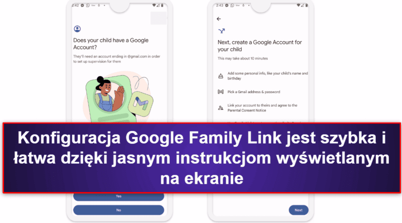 Instalacja i konfiguracja Google Family Link
