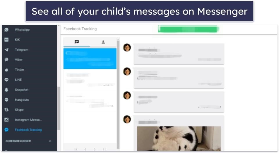 🥇1. mSpy — Overall Best Parental Control for Facebook Messenger