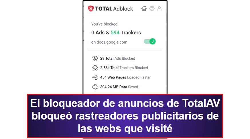 🥇 1. TotalAV: en general, el mejor antivirus para eliminar anuncios y elementos emergentes de AdChoices