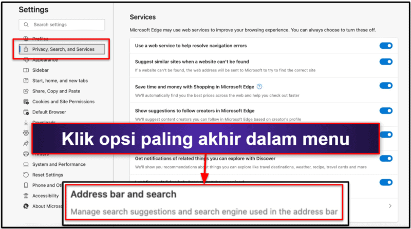 Langkah Pendahuluan: Hapus Ekstensi, Lalu Ganti Halaman Beranda dan Mesin Pencari Anda.
