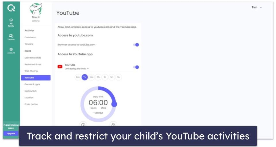 🥇 1. Qustodio — Best Parental Control App for Roblox in 2024