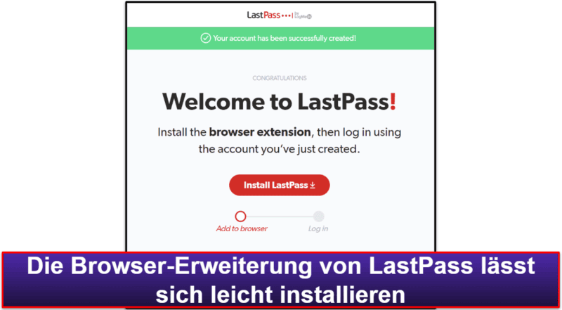 LastPass-Anwenderfreundlichkeit und -Einrichtung