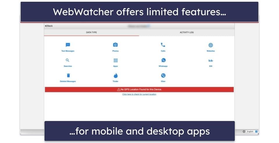 WebWatcher Features