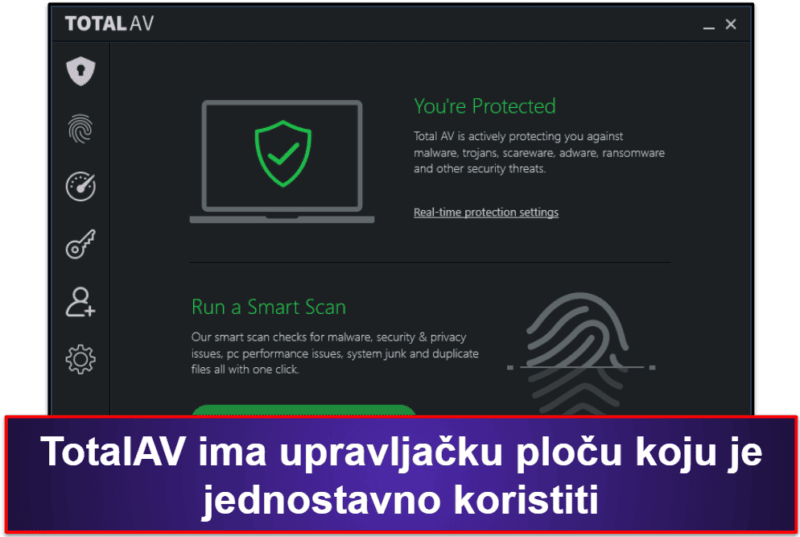 4. TotalAV Free Antivirus – najintuitivniji besplatni antivirusni program