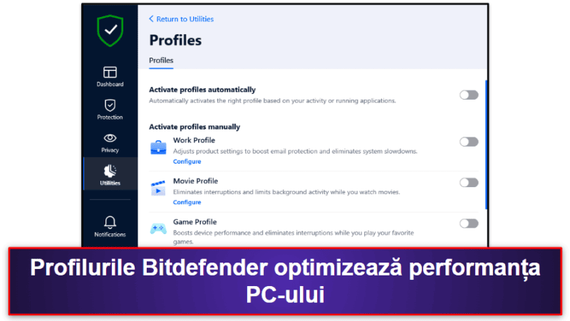 🥈2. Bitdefender Antivirus Free pentru Windows — Ușor și cu Protecții Avansate Web și anti Malware