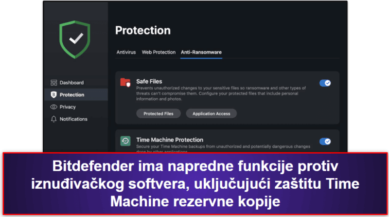 5.Bitdefender — Odlična zaštita od iznuđivačkog softvera za macOS