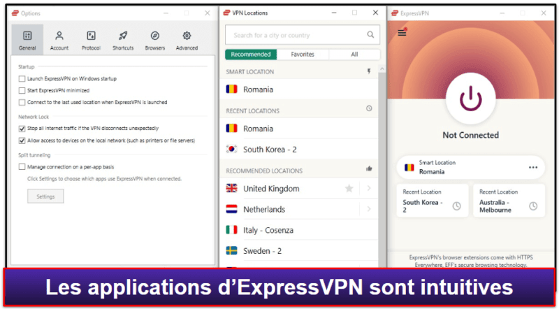 🥇1. ExpressVPN — Meilleur VPN de 2024 Sécurité optimale, vitesse et performance