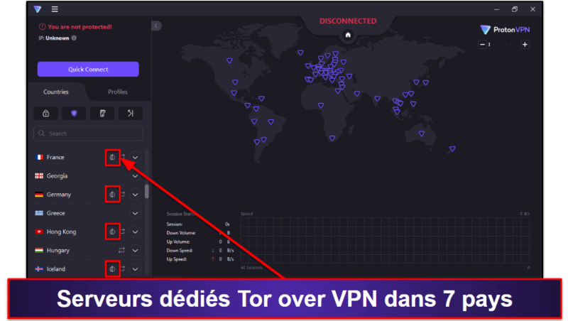 7. Proton VPN  — Excellentes fonctions de confidentialité et vitesses élevées