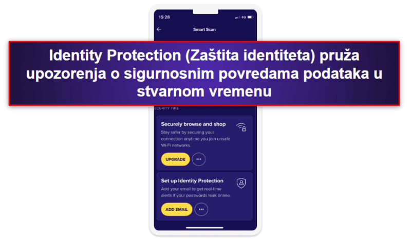 6. Avast Security &amp; Privacy za iOS – Osnovni skener mreže i šifrirani trezor za fotografije