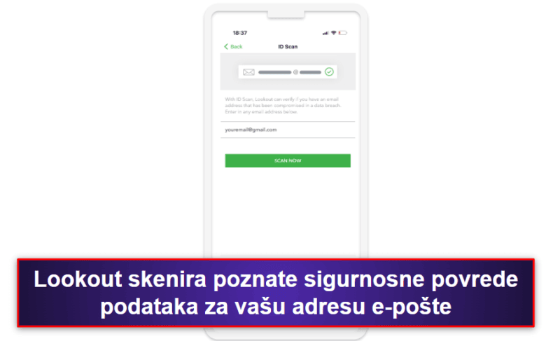 10. Lookout Mobile Security za iOS – Dobri alati za praćenje sigurnosnih povreda podataka i alati protiv krađe