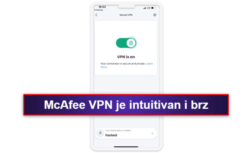 3.🥉 McAfee Mobile Security za iOS – Napredne sigurnosne značajke i dobra zaštita na mreži